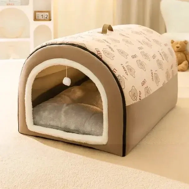 DogWaggo™ Cozy Winter Dog House