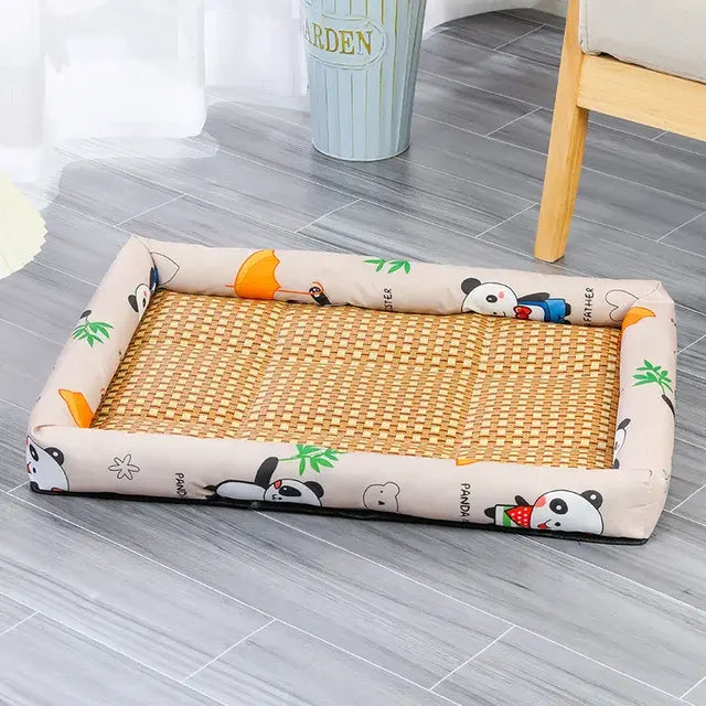 DogWaggo™ Breathable & Cool Summer Dog Bed