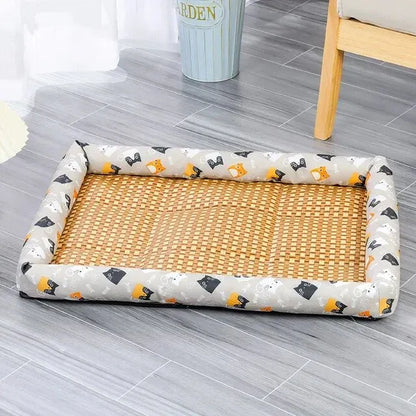 DogWaggo™ Breathable & Cool Summer Dog Bed