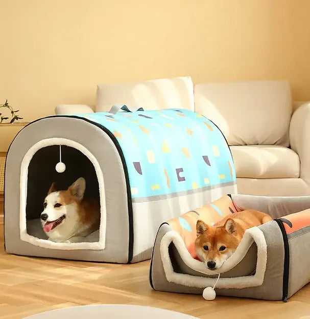 DogWaggo™ Cozy Winter Dog House