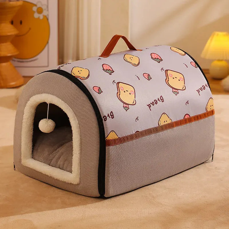 DogWaggo™ Cozy Winter Dog House